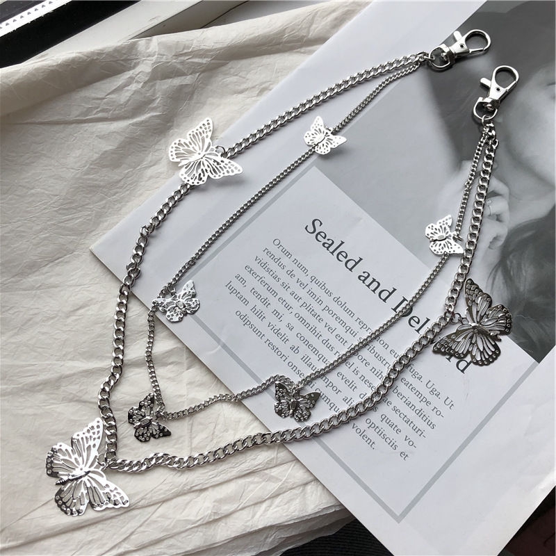 Dây Xích Trang Trí Quần Phong Cách Hip Hop Cá Tính