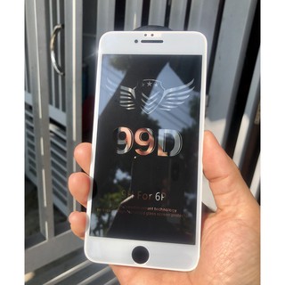 [Apple iPhone 6 Plus / 6S PLUS] Kính cường lực 99D độ bền cao Full màn hình viền ĐEN / TRẮNG