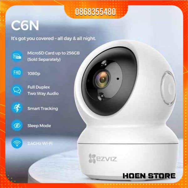 Camera wifi Ezviz C6N 1080p , EZVIZ TY2 - Hàng chính hãng