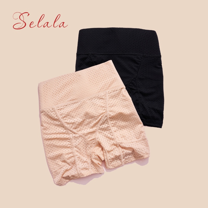 Quần Độn Mông Selala Đúc Su Cao Cấp Cạp Cao Xiết Eo Đình Hình Thiết Kế Lỗ Thông Hơi Thoáng Mát QĐ02