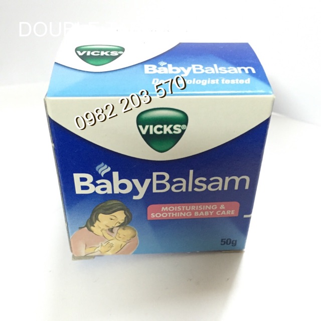 Dầu bôi giữ ấm giảm ho của Úc cho bé