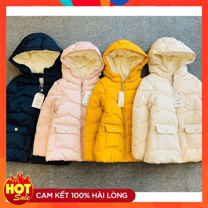 Áo Phao Zara Bé Gái VNXK - Áo Cho Be Hàng Cao Cấp