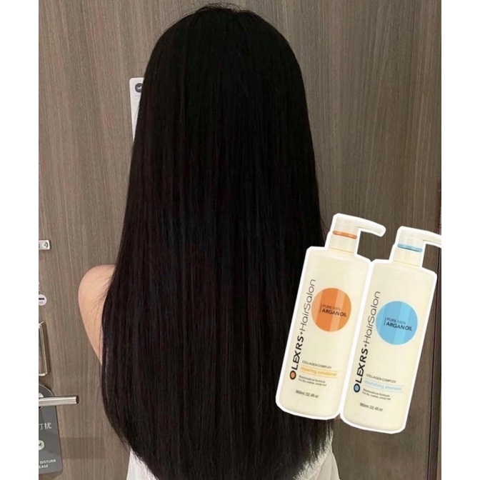 Bộ Gội Xả Olexrs Hair Salon Argan Oil Collagen Complex