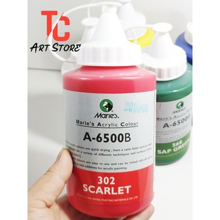 Màu acrylic MARIES bình bóp 500ml