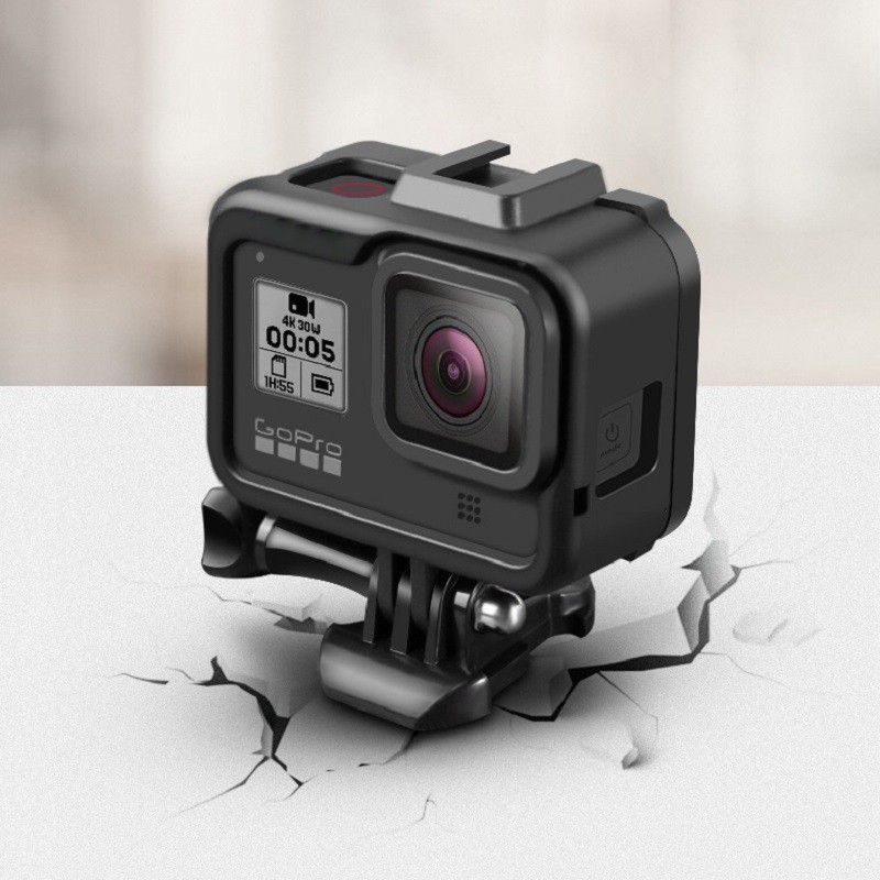 Khung da LAMMCOU bảo vệ phụ kiện camera hành động GoPro Hero 8