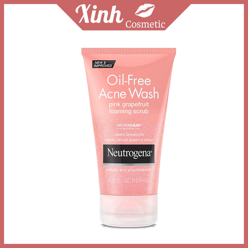 Sữa Rửa Mặt Neutrogena Bưởi Hồng Dịu Nhẹ