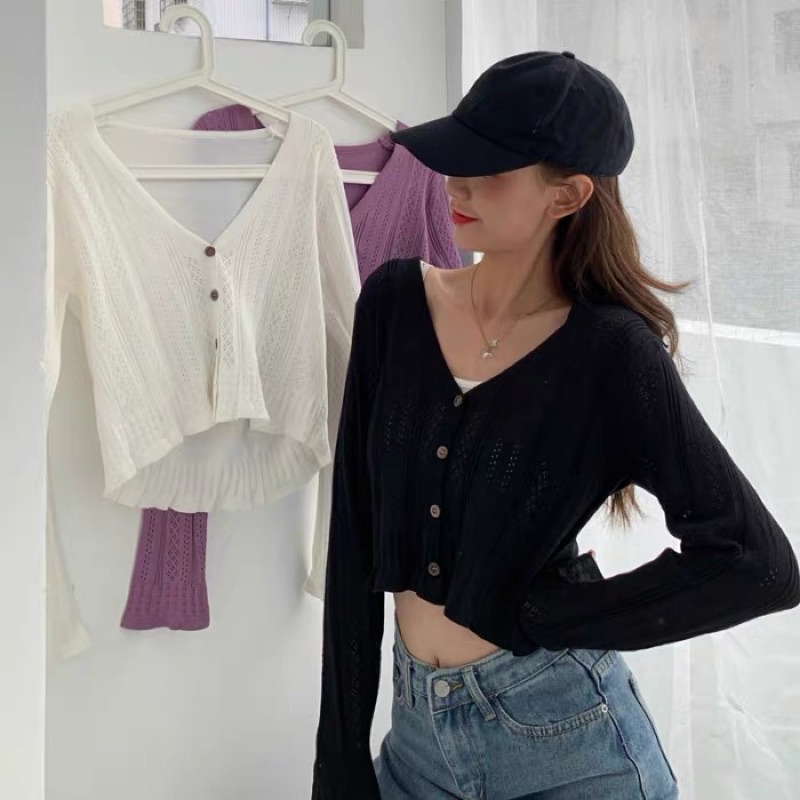 CÓ SẴN Áo cardigan mỏng