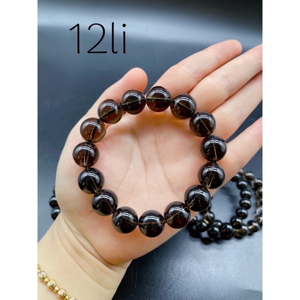 Vòng Tay Đá Đen Khói Phong Thuỷ