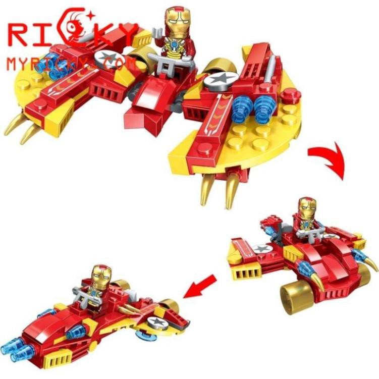 [Khai trương giảm giá] Bộ lego siêu anh hùng Spider Man và Iron Man