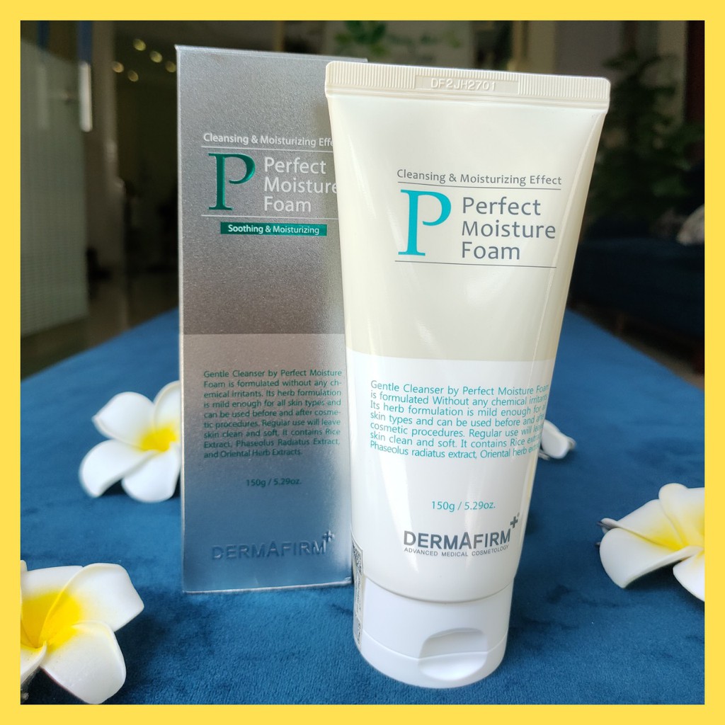 Sữa rửa mặt có bọt sạch sâu Perfecr Moisture Foam Dermafirm | BigBuy360 - bigbuy360.vn
