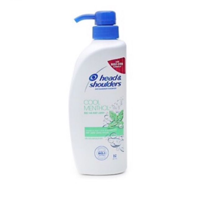 Dầu gội head & shoulders bạc hà 650g