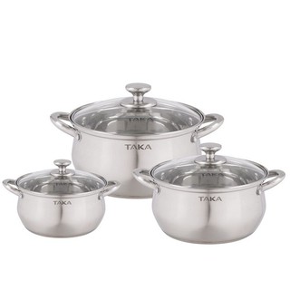 BỘ NỒI INOX TAKA TKC03C