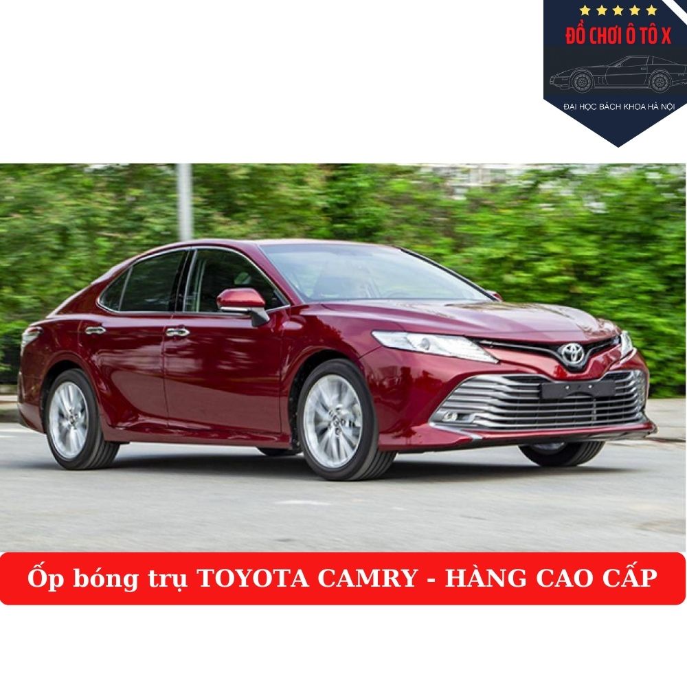 Ốp bóng trụ cửa xe TOYOTA CAMRY 2018 - 2021 Hàng cao cấp, ốp trụ bóng toyota camry