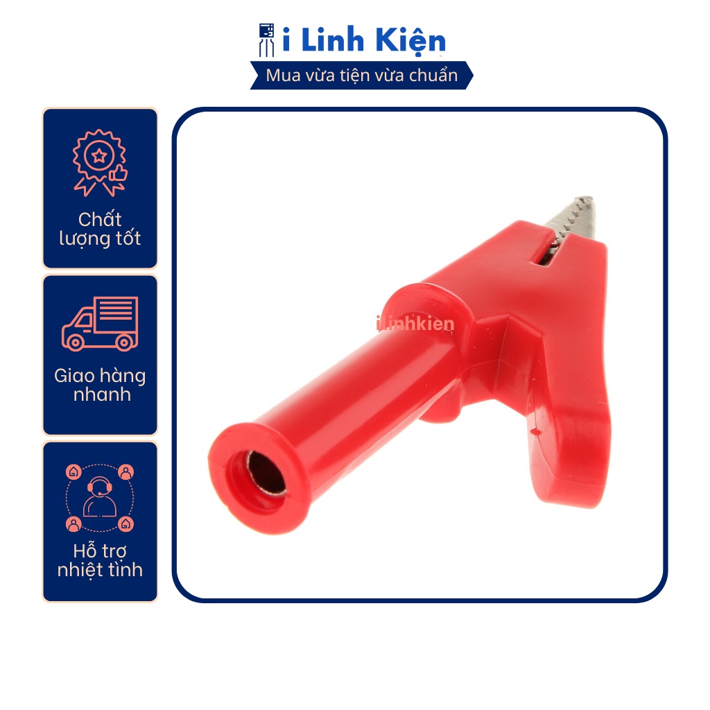 Kẹp cá sấu loại tốt 1 cặp chất lượng cao.