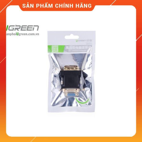 [CHÍNH HÃNG] Đầu chuyển đổi DVI 24+5 to VGA chính hãng Ugreen 20122 cao cấp bảo hành 18 tháng