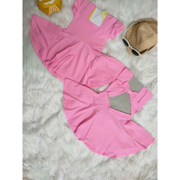 Combo Đầm hở lưng cực sang chãnh cho bé gái