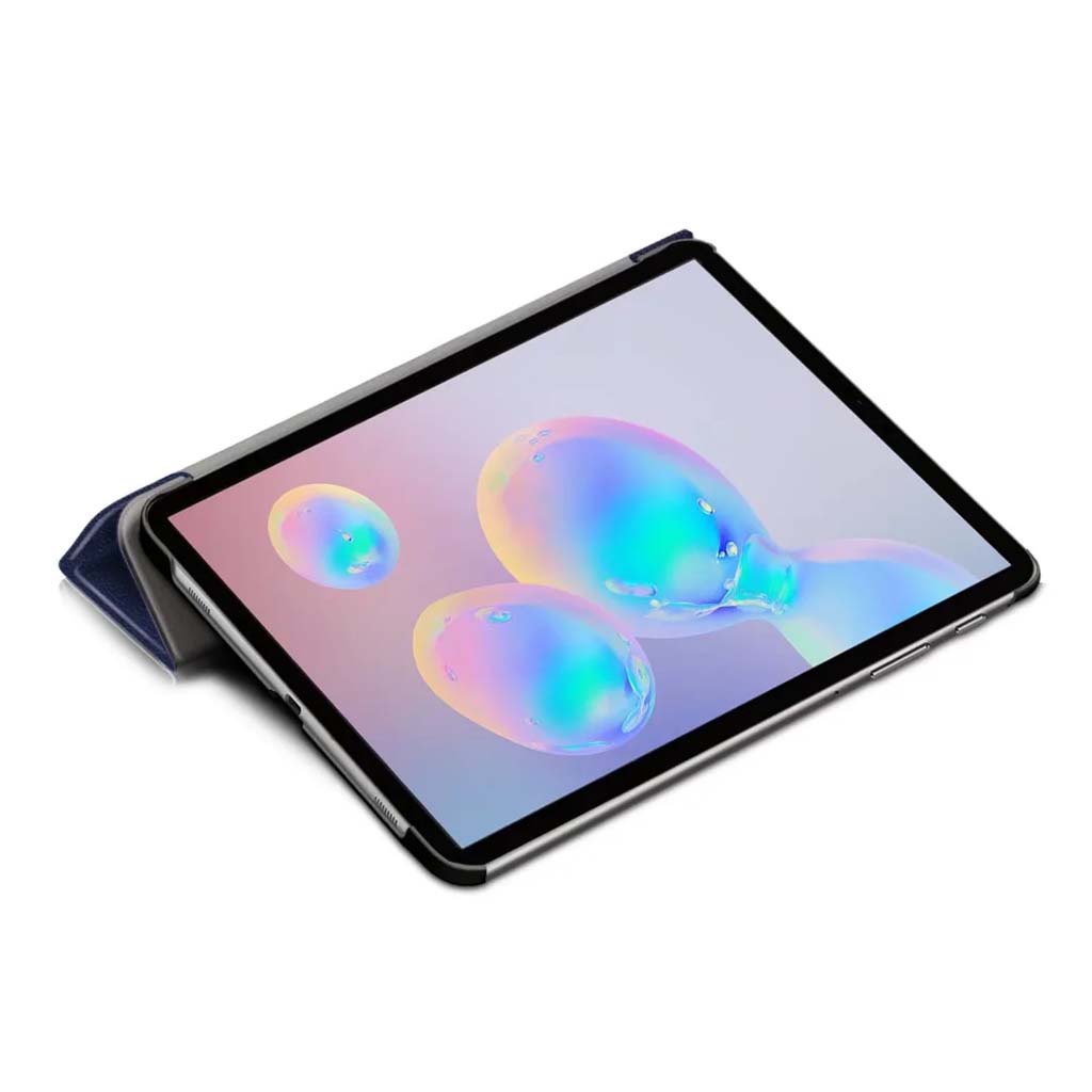Ốp máy tính bảng da PU màu trơn có giá đỡ cho Samsung Galaxy Tab S6 Lite 10.4 inch 2020 SM P610 P615