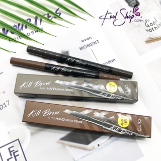 Bút kẻ mày 2 đầu dạ+mascara clio kill brow tinted tattoo pen