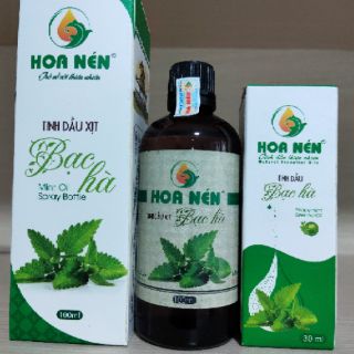 Tinh Dầu Bạc Hà Hoa Nén (10ml & 30ml)