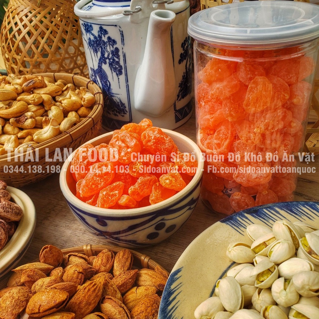 Xí Muội Mơ ( Đào ) Đà Lạt Lon 500gr