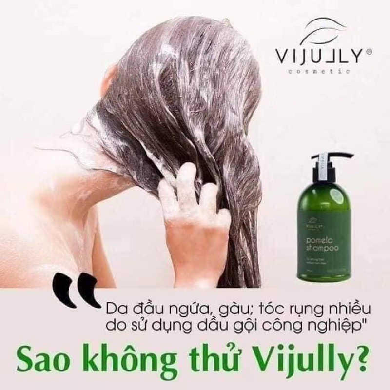 Dầu Gội Bưởi Vijully chính hãng, Ngăn rụng tóc, kích thích mọc tóc và phục hồi hư tổn ( free ship) | BigBuy360 - bigbuy360.vn