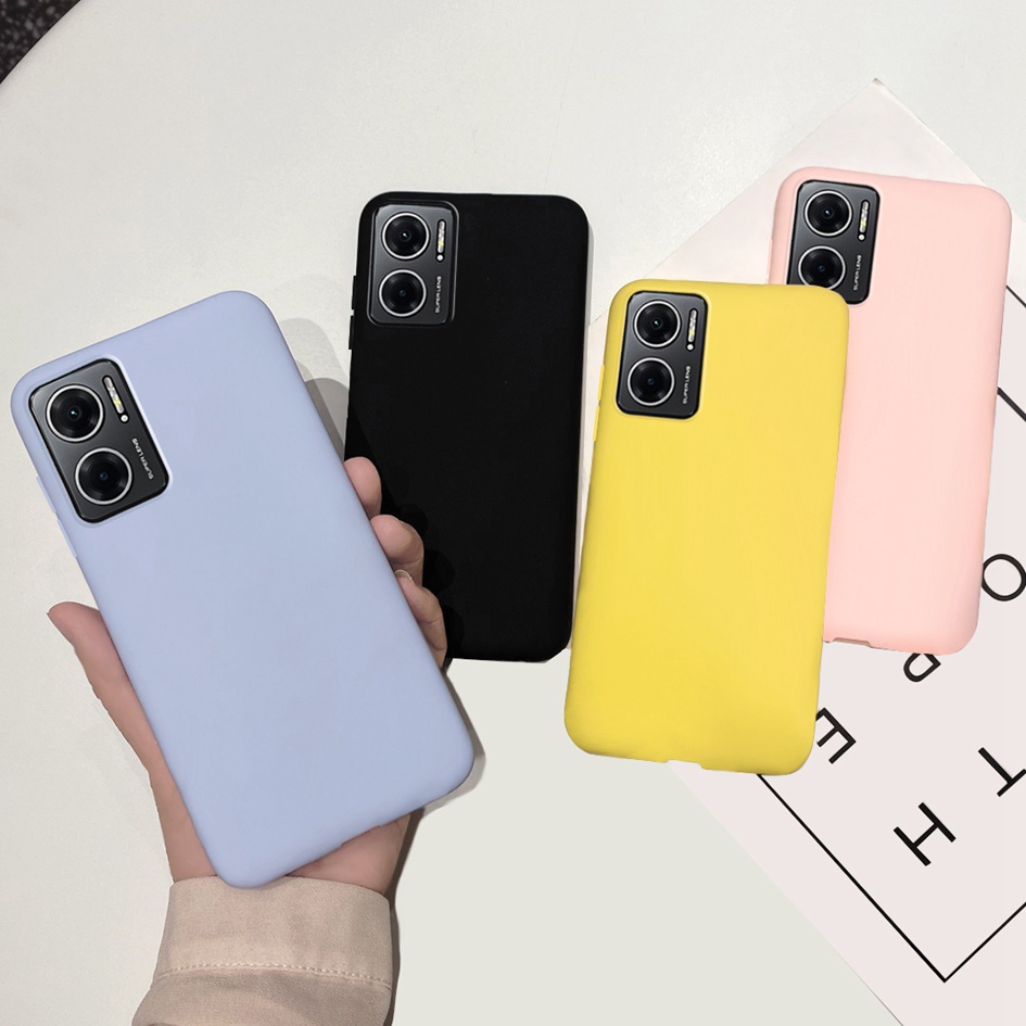 Ốp Điện Thoại Mềm Mặt Nhám Màu Trơn Cho Xiaomi Redmi Note 11E Redmi 10 5G Redmi10 Prime Plus 5G 2022