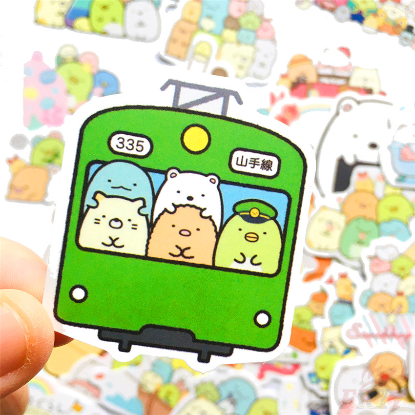 ❉ Sumikkogurashi - Series 03 SAN-X Sumikko Stickers ❉ 50Pcs/Set Waterproof DIY Fashion Decals Doodle Stickers