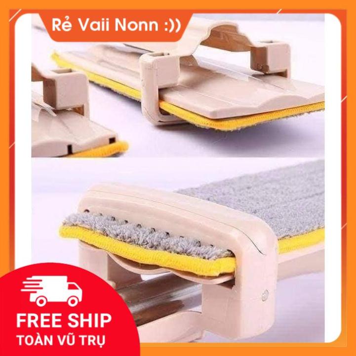 Chổi lau sàn nhà tự vắt thông minh, tặng kèm bông lau, hàng nhập khẩu, cây lau nhà gạt nước thông minh GDMN