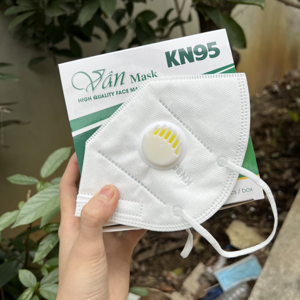 [Combo 20C] Khẩu Trang KN95 N95 Mask Có Van Lọc Cường Thịnh Xuân Lai 5 Lớp Chống Bụi Mịn PM2.5 Mũi Kẹp Chắc Chắn