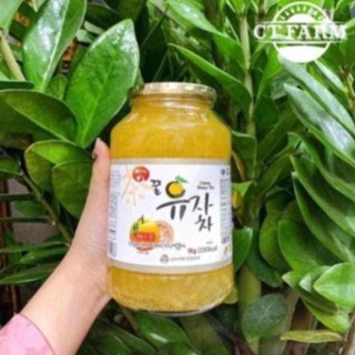 Dtct mật ong chanh đào hàn quốc citron honey tea 1kg dth94