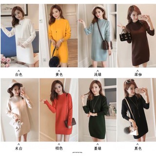 (Order-M) Ulzzang Áo len dáng dài M151-1HQ