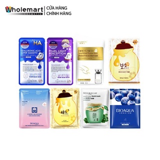 Mặt nạ nội địa Trung thiết yếu cho da - HA - mật ong - yến - vàng gold 24k