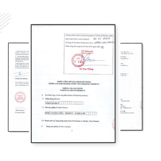 Kem ủ trắng body cấp tốc Truesky an toàn bật tone ngay lần đầu chính hãng 100ml - Whitening Body Cream | BigBuy360 - bigbuy360.vn