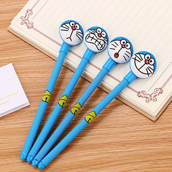 Bút bi nước DORAEMON siêu dễ thương - Bút bi nước mực đen DOREMON