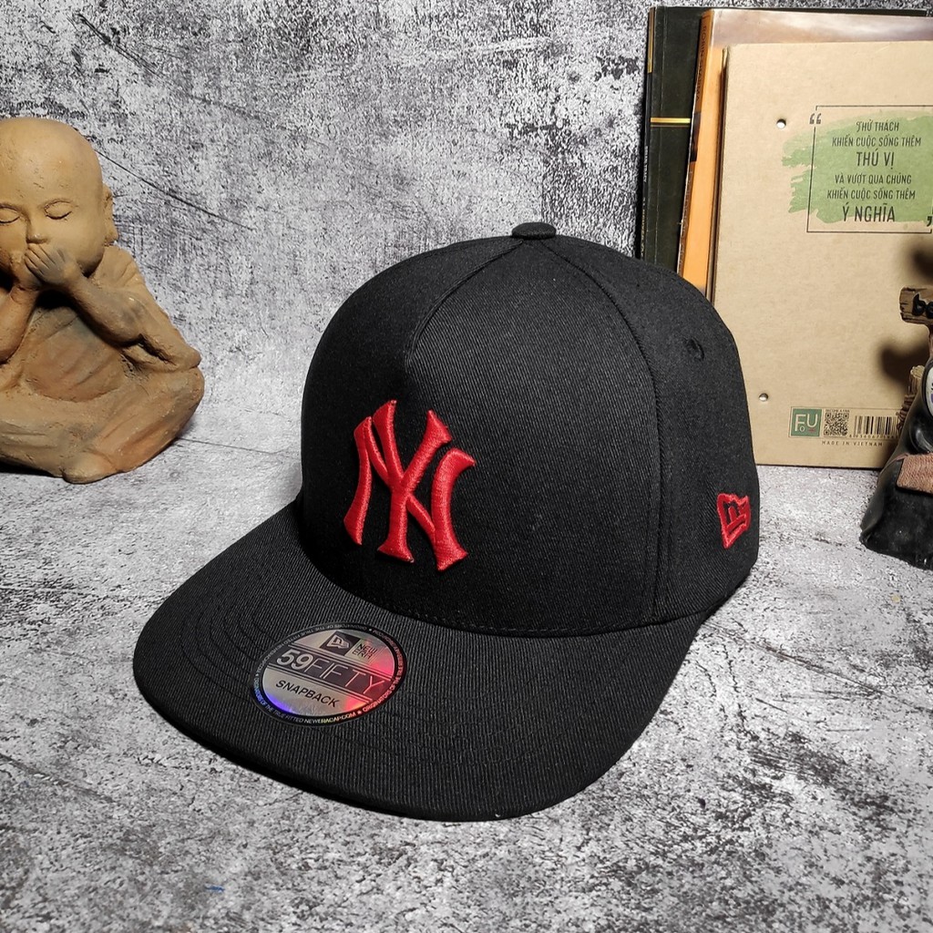 Mũ Snapback NY cao cấp đuôi bịt