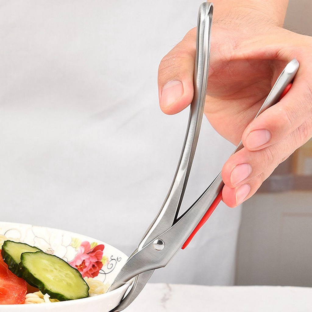 YIYU Dụng Cụ Kẹp Tô Bằng Thép Không Gỉ Chống Trượt Chống Bỏng Đa Năng