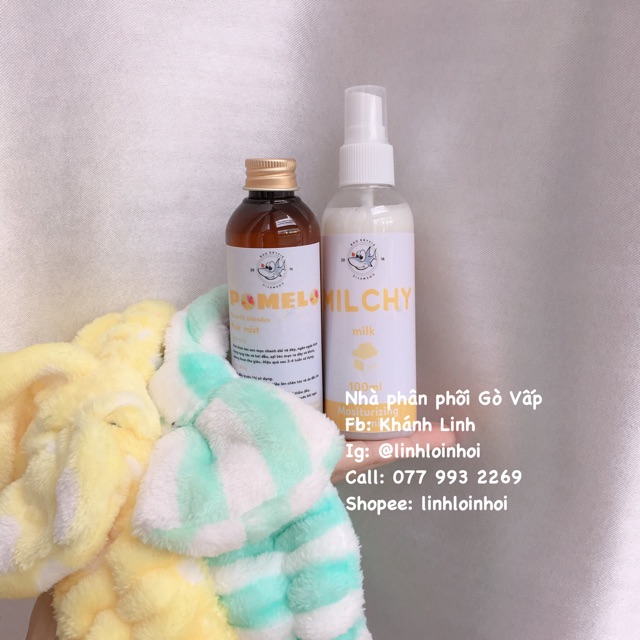 Combo Tinh dầu bưởi Pomelo + xịt váng sữa MILCHY [TẶNG KÈM BUỘC TÓC CUTE] | BigBuy360 - bigbuy360.vn