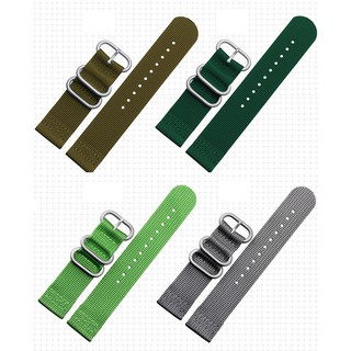 Dây đồng hồ vải dù ZULU 2 mảnh cao cấp