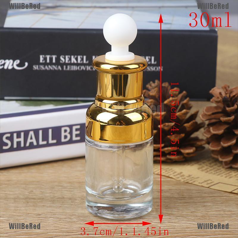 ❤Willbered❤ Lọ thủy tinh đựng nước hoa dung tích 20/30/40ML