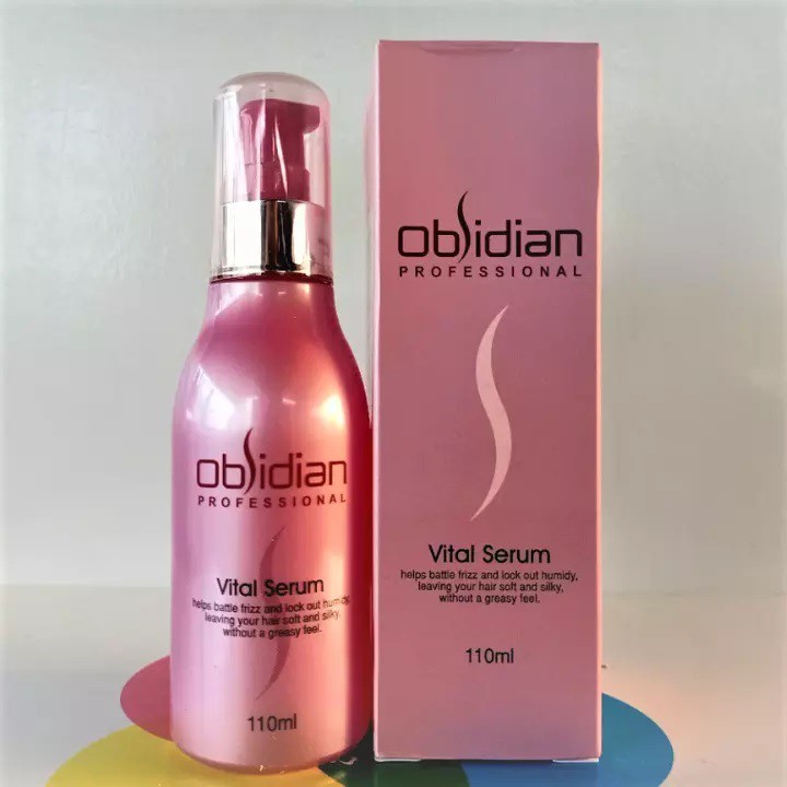 Tinh dầu dưỡng tóc, tái tạo , phục hồi tóc hư tổn Vital Serum Obsidian Hàn Quốc 110ML hàng chính hãng