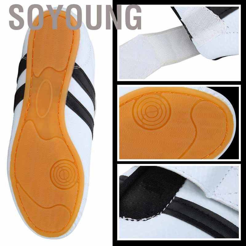 Giày Thể Thao Tập Võ Taekwondo Siêu Nhẹ Thoáng Khí Cho Người Lớn Và Trẻ Em