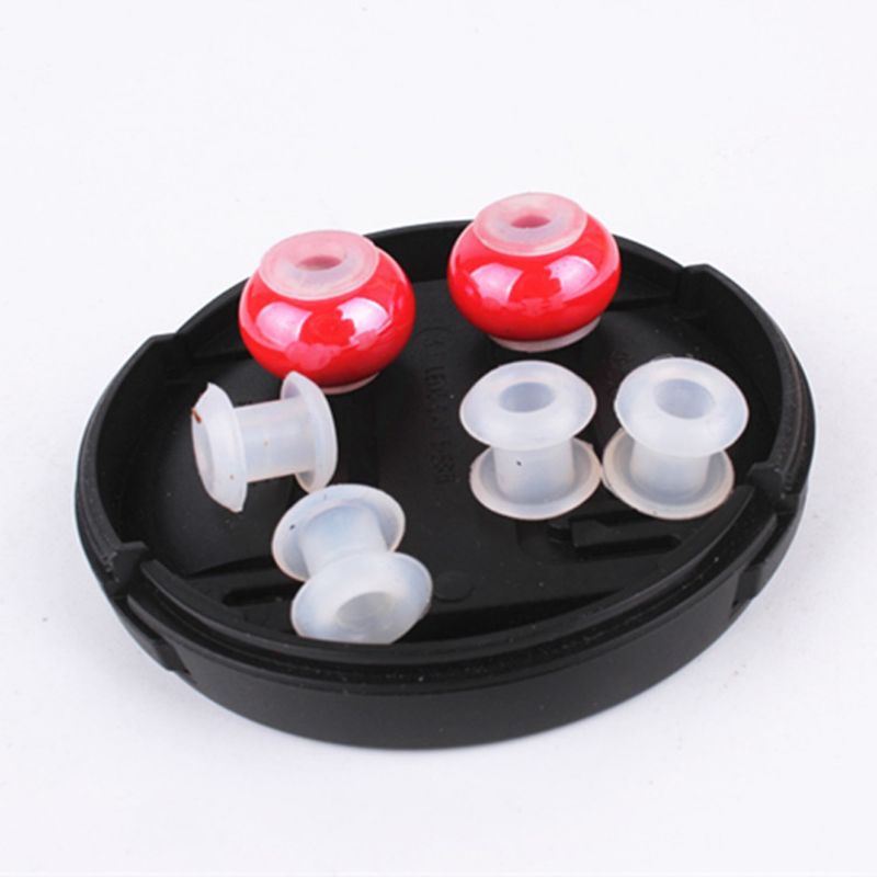 Bộ 10 Vòng Đệm Cao Su Silicon Hình Chữ O Trong Suốt Dùng Làm Trang Sức Thủ Công DIY