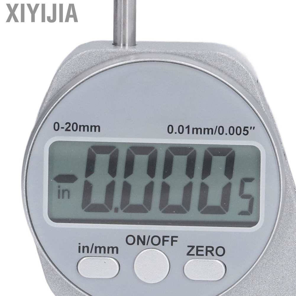 Máy đo độ dày điện tử tích hợp màn hình LCD phạm vi 0-20mm