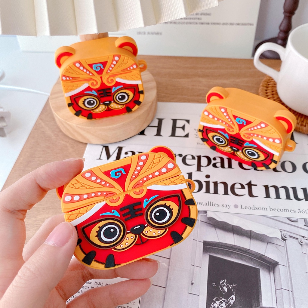 Vỏ Bảo Vệ Hộp Sạc Tai Nghe AirPods 3 3Rds 2021 Bằng Silicon Hình SpongeBob Dễ Thương