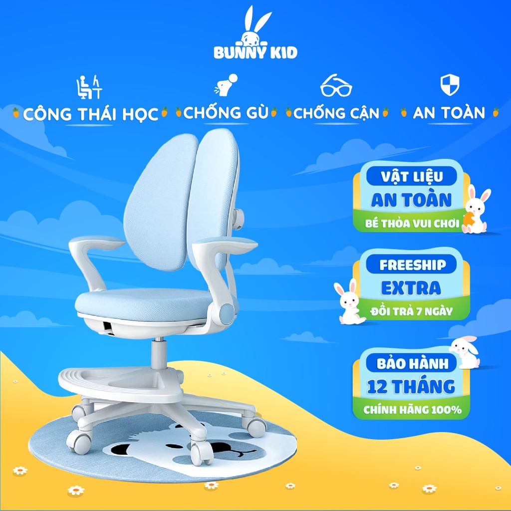 Ghế Chống Gù cho Học sinh Belly Baby, Ghế chống cận chuẩn tư thế khoa học FQ-09