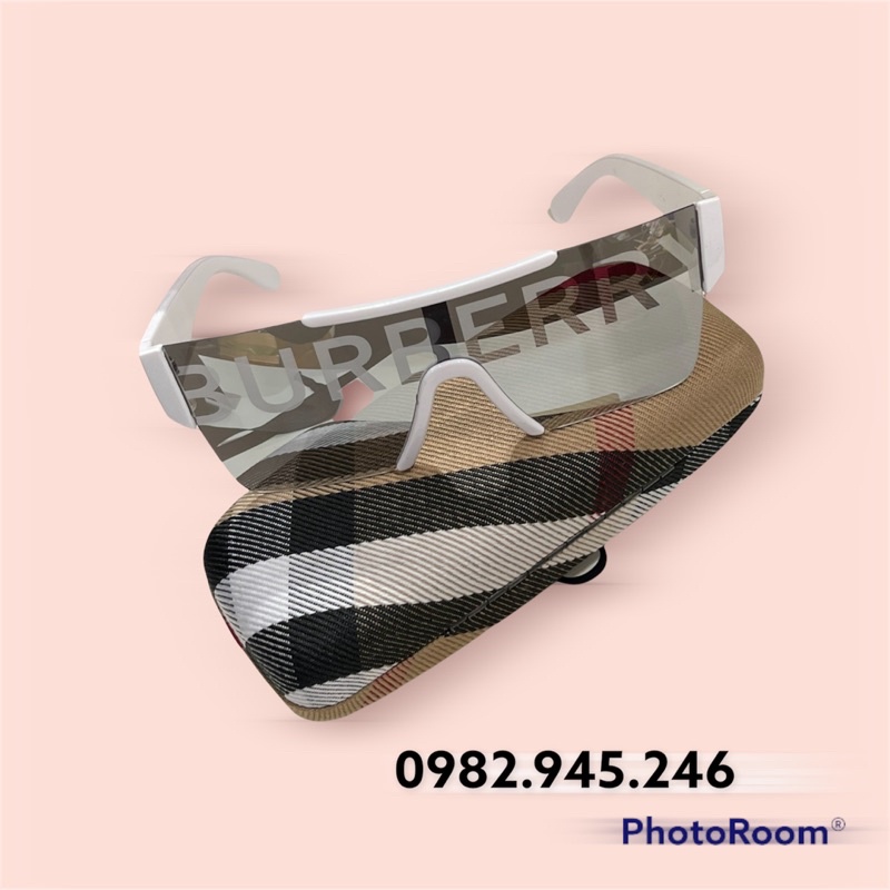 Kính mát BURBERRY màu đen bạc,kính râm thời trang nam nữ thiết kế sang trọng,sành điệu thích hợp đi chơi,chụp ảnh,cafe