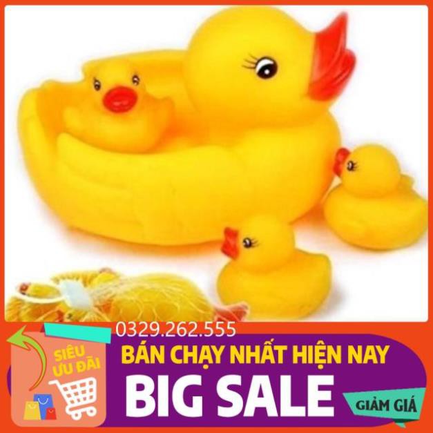 (FreeShip) Bộ đàn chip vịt cao su an toàn cho bé