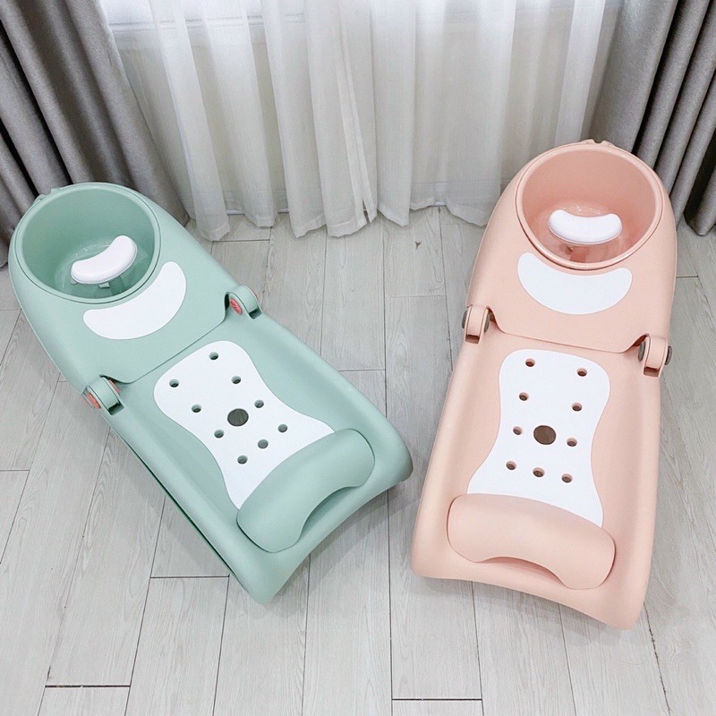 Ghế gội đầu gấp gọn cho bé, đồ sơ sinh, đồ dùng cho bé Babyzoo