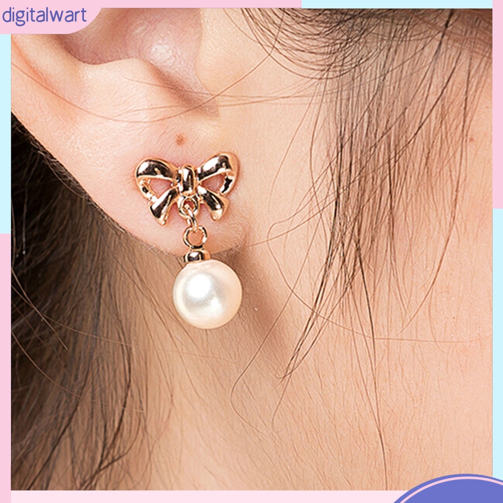 Cặp bông tai trái tim đính đá thời trang nữ