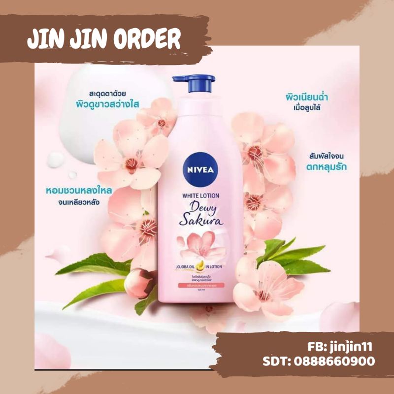 dưỡng thể Nivea làm trắng ko nuôi lông